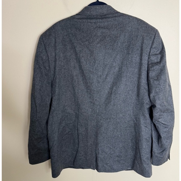 Men! Jos. A. Bank Wool & Cashmere Blend Sport Coat Gray size 44R - Picture 2 of 6